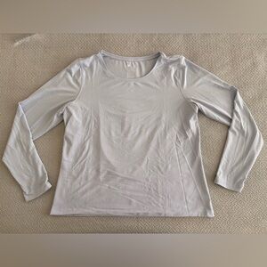 All in Motion Light Blue/Periwinkle Long Sleeve Top